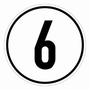 Geschwindigkeitsaufkleber